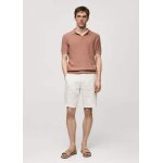 Bermuda 100% lin cordon