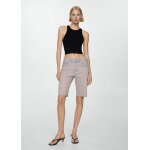 Bermuda en jean effet dlav
