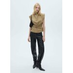 Blouse �paulettes ceinture