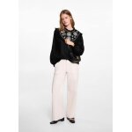 Blouse fluide d�tails brod�s