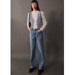 Blouse semi - transparente