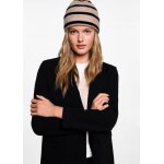 Bonnet en maille  rayures