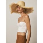 Chapeau maxi fibre naturelle