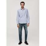 Chemise 100% coton flanelle rayures bicolores