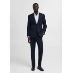 Chemise costume slim - fit coton structure