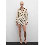 Chemise lyocell pois