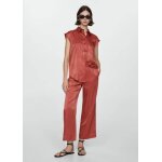 Satin shirt with bow
