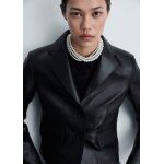 Collier perles chaînes multiples Collier perles chaînes multiples