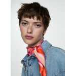 Foulard imprim  rayures