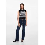Gilet maille rayures