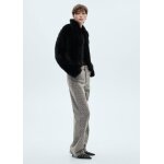 Jean droit d�tail strass