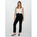 Jean de grossesse flare crop