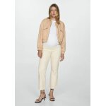 Jean de grossesse flare crop
