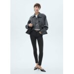 Jean skinny push - up enduit