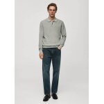 Jean straight - fit d�lav� fonc� effet us�