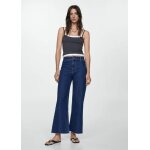 Jean style jupe - culotte catherin taille haute