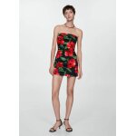 Robe bustier fleurs