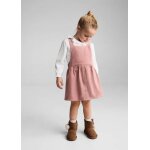 Robe chasuble velours milleraies boutons Robe chasuble velours milleraies boutons