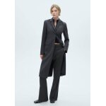 Long straight - fit coat