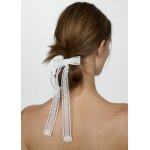 Lot 2barrettes n?ud crochet