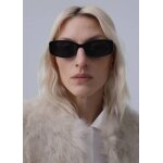 Lunettes de soleil rectangulaires