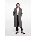 Manteau laine pied - de - poule