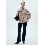 Manteau laine col montant Manteau laine col montant