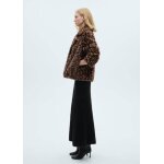 Manteau fausse fourrure lopard