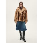 Manteau en fausse fourrure  revers
