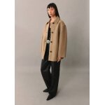 Manteau laine oversize