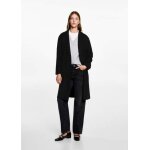 Manteau long drap de laine