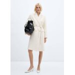 Manteau revers ceinture Manteau revers ceinture