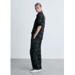 Pantalon droit à carreaux Pantalon droit à carreaux