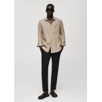 Pantalon coton tapered crop