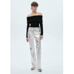 Pantalon droit métallisé Pantalon droit métallisé