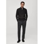 Pantalon regular fit pinces cordon