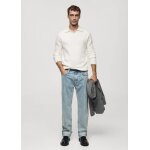 Pull - over polo maille structure quadrille
