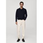 Pull - over polo maille structure Pull - over polo maille structure