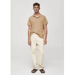 Polo slim fit 100�% lin