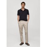 Polo slim - fit piqu de coton