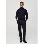 Pull - over maille laine col montant Pull - over maille laine col montant