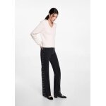 Pull - over maille col en v