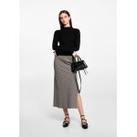 Pull - over zippé détail rayures Pull - over zippé détail rayures