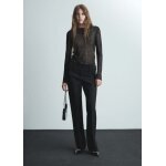 Pull - over maille fine strass Pull - over maille fine strass