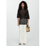 Pull - over crochet manches courtes Pull - over crochet manches courtes