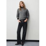 Pull - over torsades détail perles Pull - over torsades détail perles