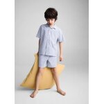 Pyjama court coton rayures Pyjama court coton rayures
