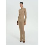 Robe maille ctele lurex dos nu