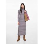 Robe col roulé rayures Robe col roulé rayures