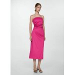 Robe bustier drape